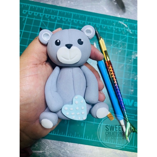 bear fondant cake topper | Shopee Philippines