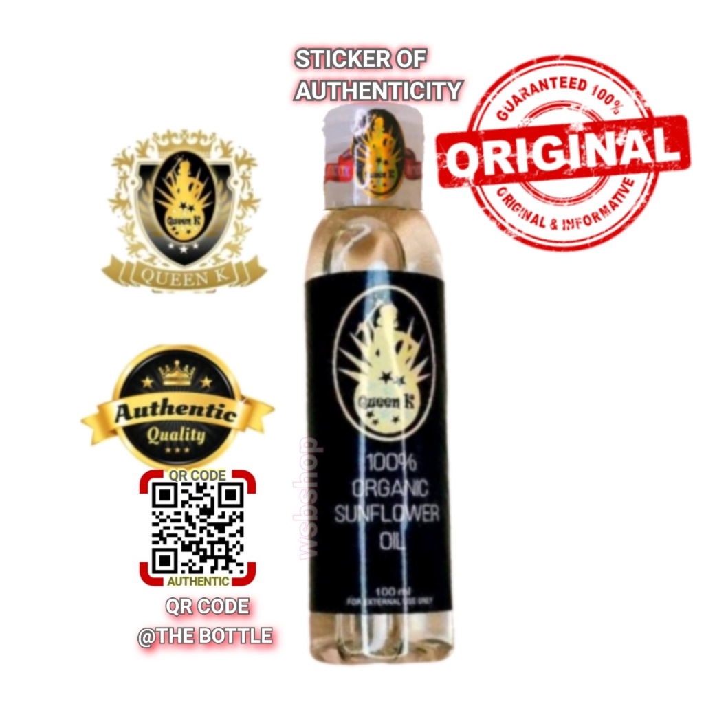 SUNFLOWER OIL BY QUEEN K [ORIGINAL] WITH QR CODE Shopee Philippines
