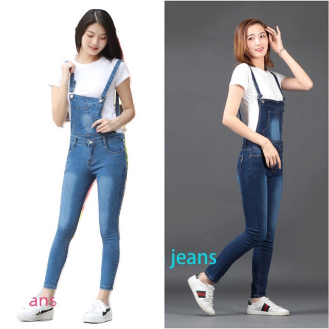 Women s 2 Ways Jumper Pants Skinny Jeans For Women 2 Colors 2801 Shopee Philippines