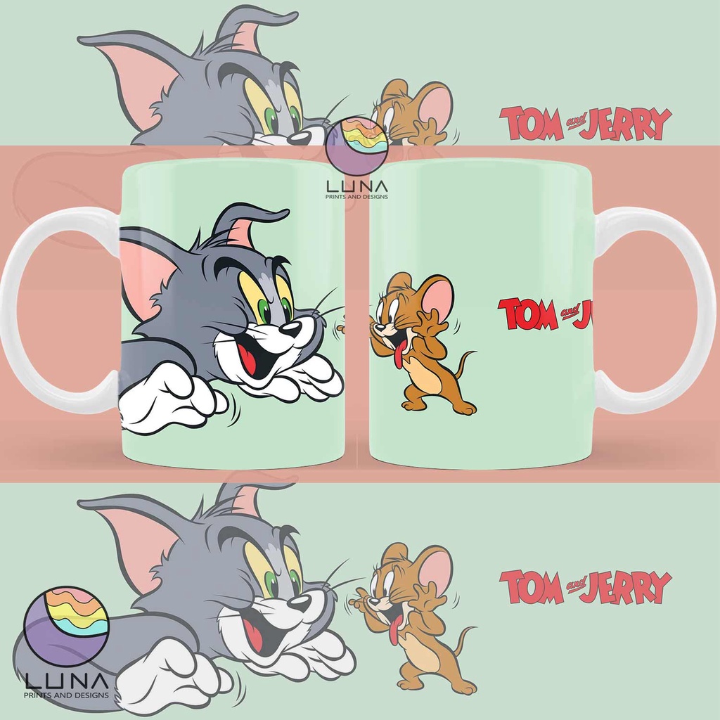 Service à Thé En Porcelaine PLAYMAKERS Tom & Jerry - Vintage 1991 - Boîte D'origine