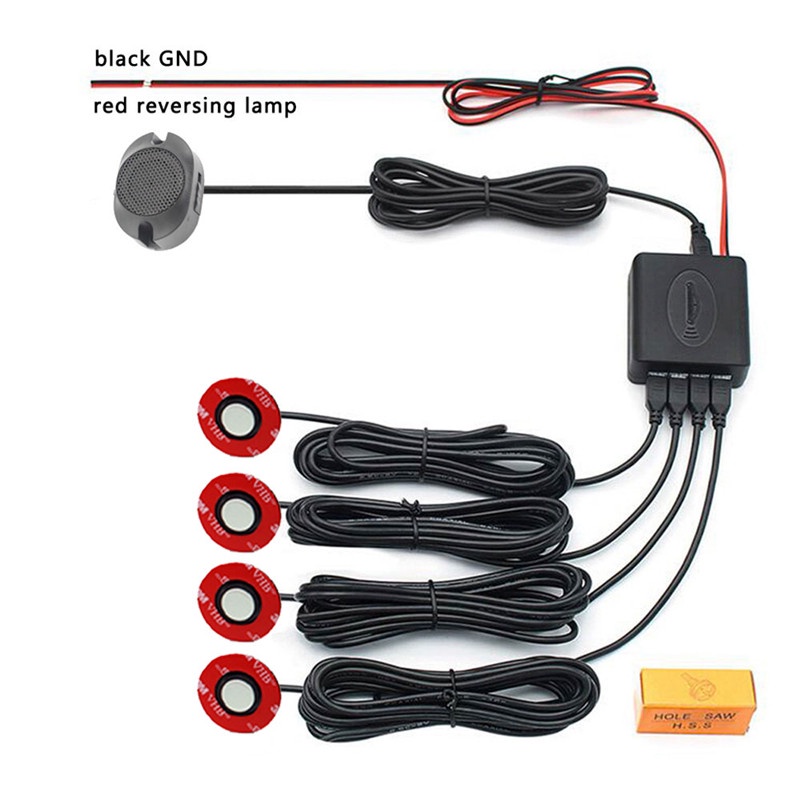 Car Parking Sensor Kit Reverse Backup Radar FOR SSANGYONG Actyon