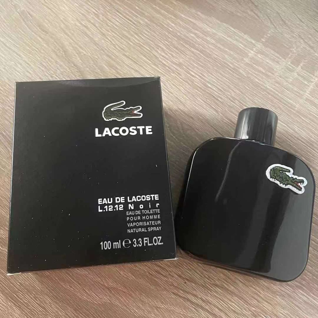 Eau de lacoste l1212 noir eau 2024 de toilette 100ml