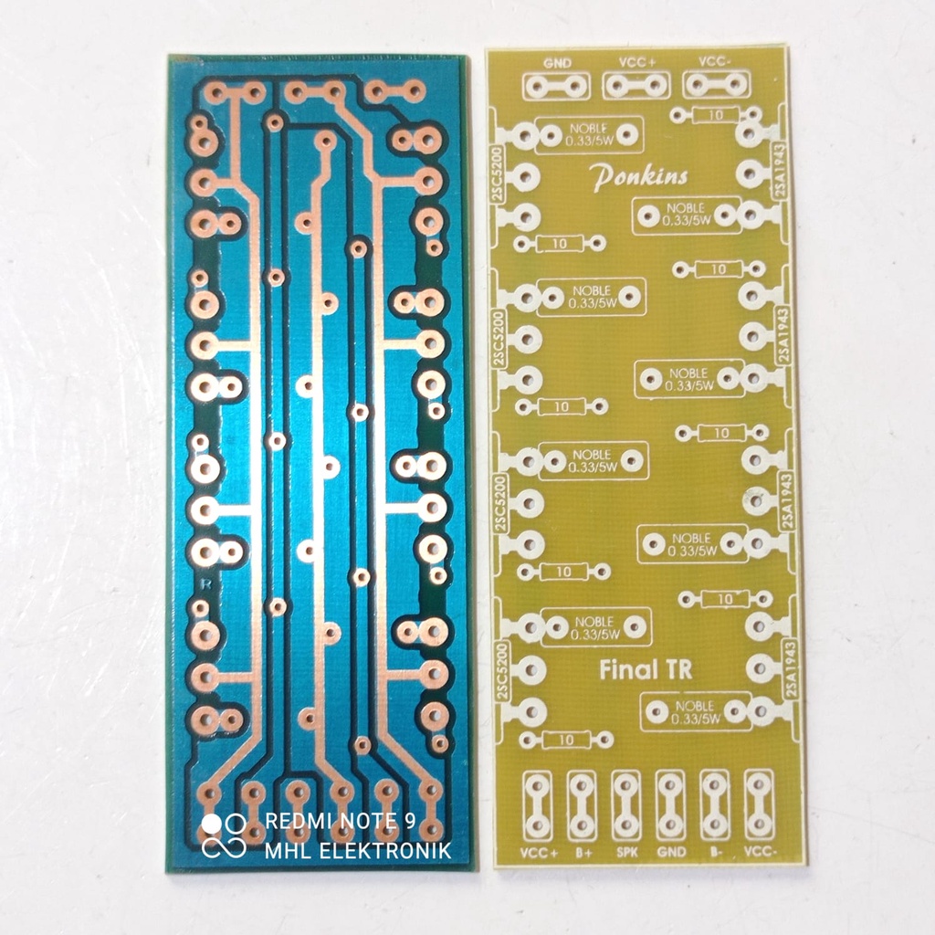Toshiba FINAL TRANSISTOR PCB 4 SET FIBER FR4 | Shopee Philippines