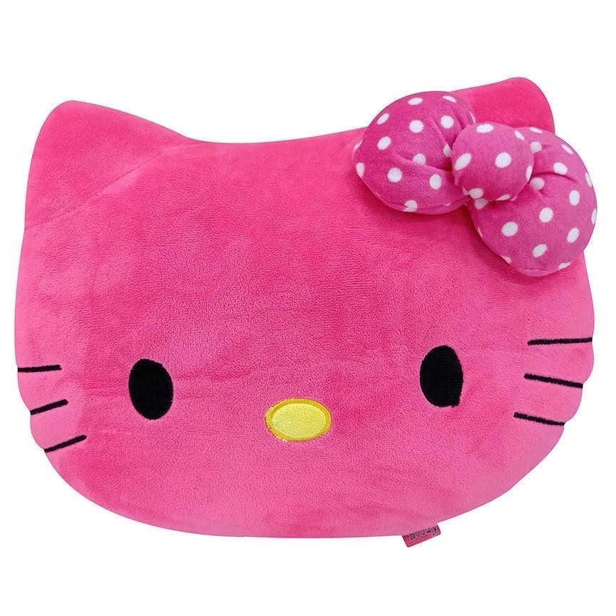 3# HELLO KITTY FACE PILLOW WASHABLE PILLOW 40x28cm | Shopee Philippines