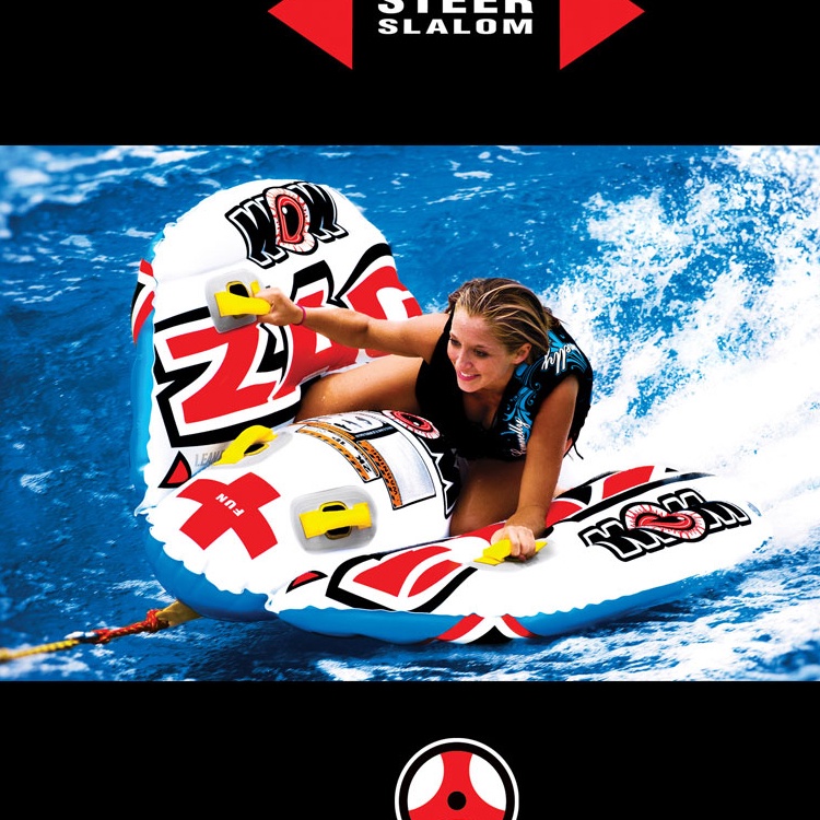 American WOW water inflatable sofa boat tow water inflatable tow ring