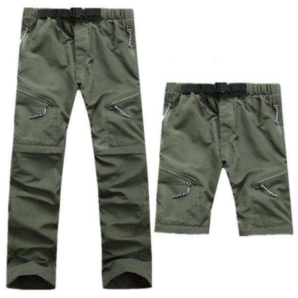 Men and Women Detachable Quick Dry Hiking Pants Sports Trousers