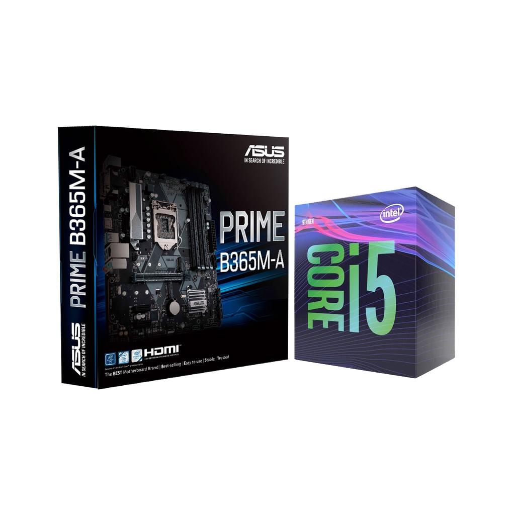 Intel i5-9400 and ASUS Prime B365M-A Bundle (9th Gen,LGA1151,DDR4