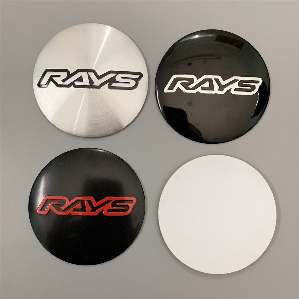 4pcs/lot 45mm 50mm 56mm 65mm Car Wheel Center Cap Emblem Sticker For