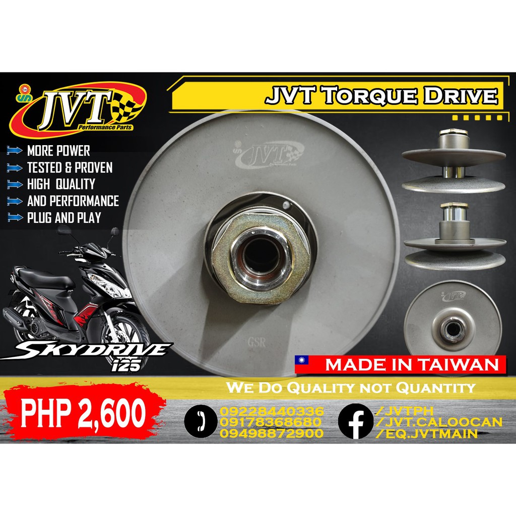 JVT Philippines - JVT Torque Drive for Suzuki Skydrive