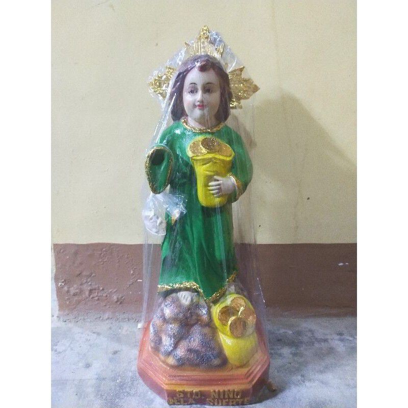 sto nino green dress Vestido Niño Dios San Judas Tadeo, Baby Jesus St. Jude Dress – Party Pieces  McAllen main image 0