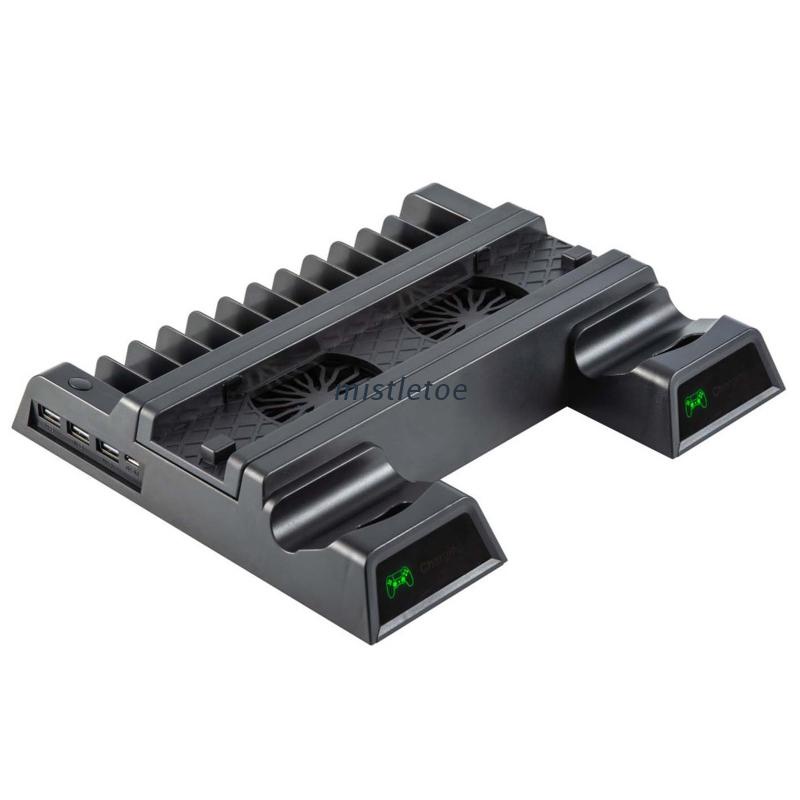 MIS Calm Cooling Fan For PS4 Dual Controller Charger Dock Station Slim ...