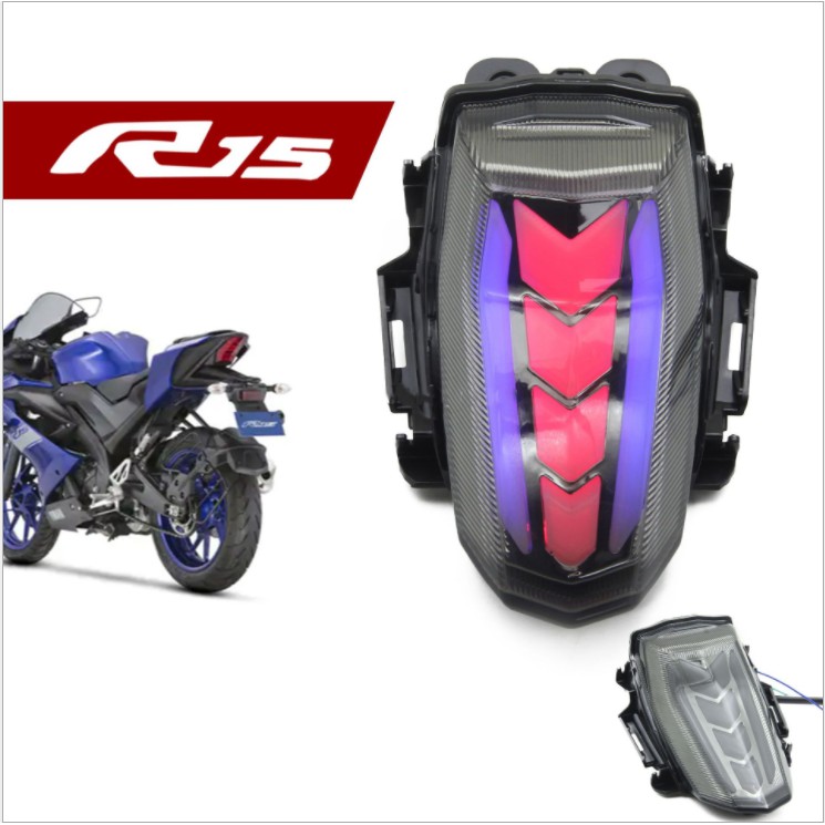 for YAMAHA YZFR15 V3 20172020 motorcycle LED Taillight Turn Signal