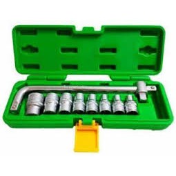 MATA .SOCKET WRENCH SET 10 PCS PVC TEKIRO HAND SOCKET BIT SHOCK SOCKET ...