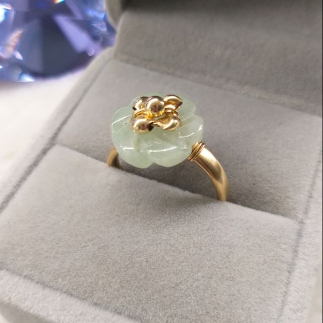 Jade 2024 flower ring