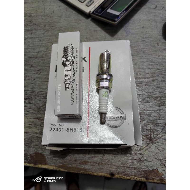 Spark Plug Nissan Xtrail T30 Serena C24 QR20 QR25 original Shopee
