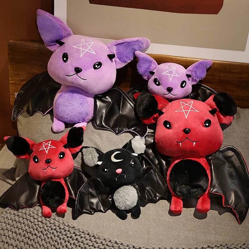 30/45cm Gothic Plush Toy Killstar Bat Night Elves Stuffed Animal Home ...