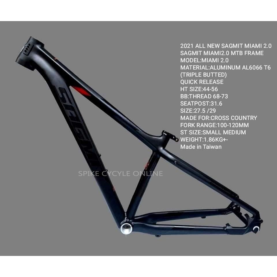 SAGMIT MIAMI 2.0 27.5 29ER Shopee Philippines