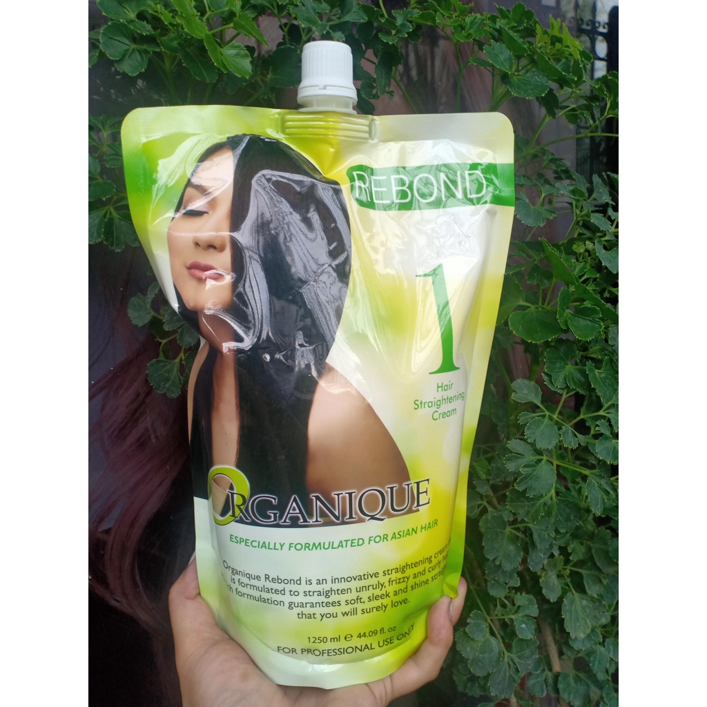Organique Hair Straightening Cream (Rebond) Shopee Philippines