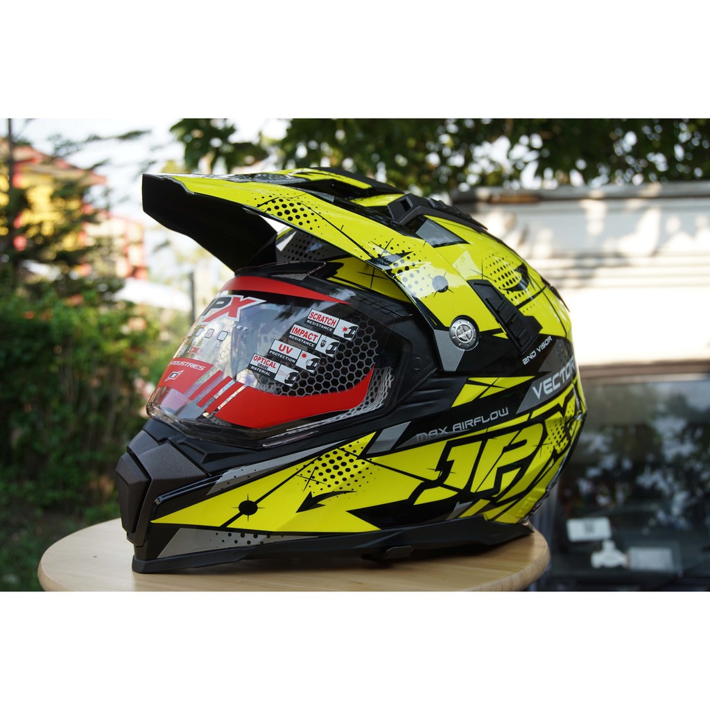 Jpx Vector Yellow Black Helmet | Shopee Philippines