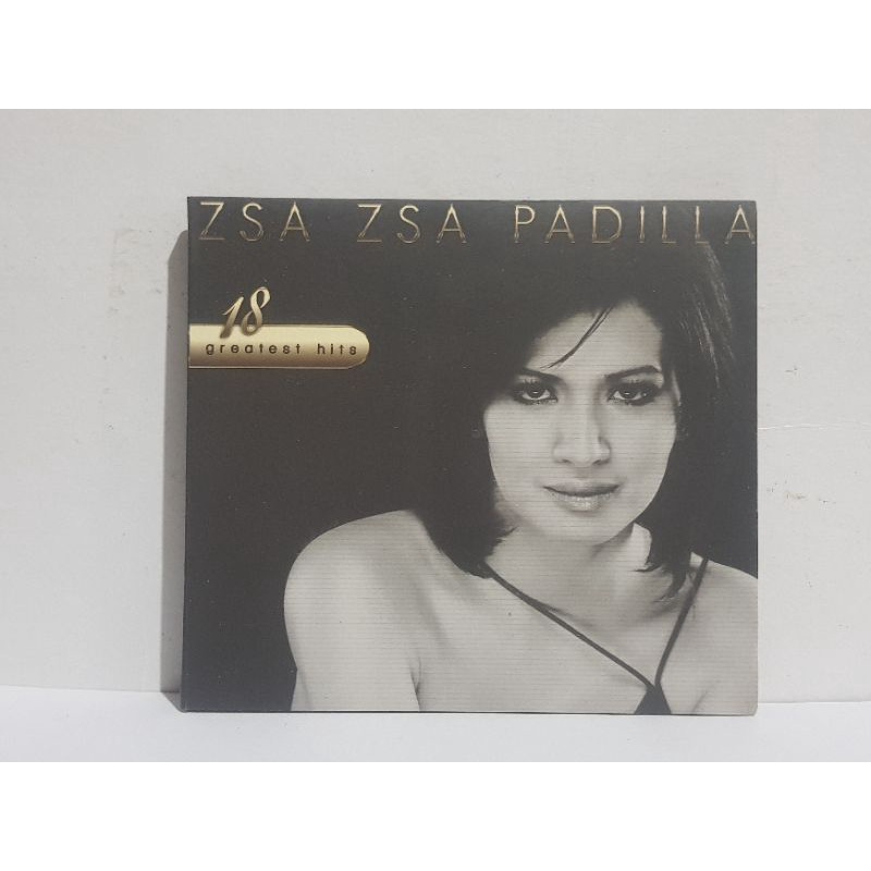 Zsa Zsa Padilla 18 Greatest Hits Original Music Cd Shopee Philippines 9206