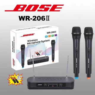 WR-206 Professional Heavy Duty Dual Wireless Microphone