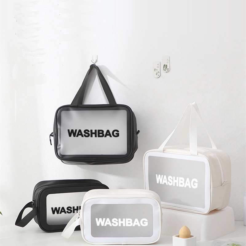 Transparent discount wash bag