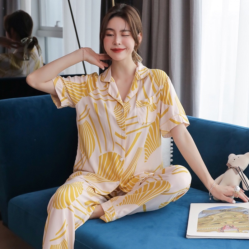 Y&L Fashion #P051 Fashion High Quality Cotton Korean Pajama/Home Wear ...