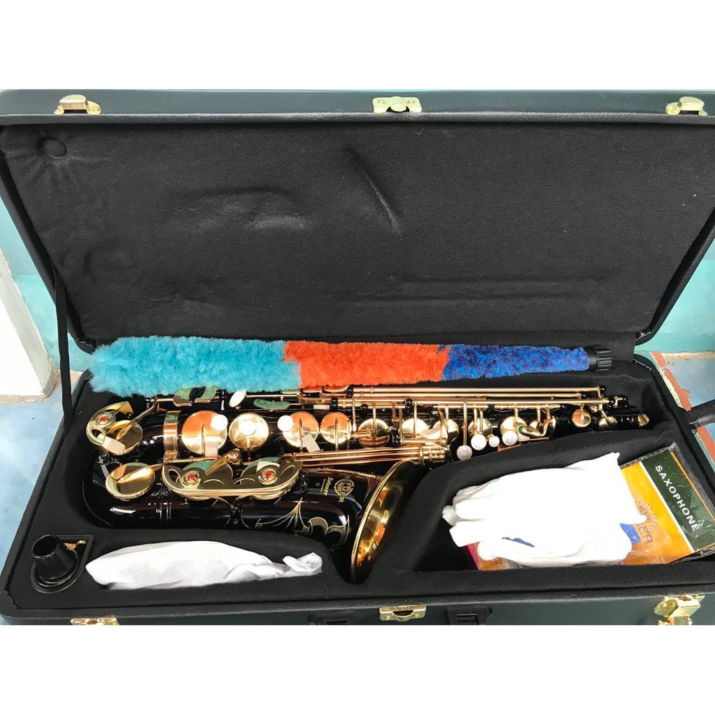 SALE!! NEW! Selmer Mark VI Alto Saxophone EFlat Black/Gold Sax with