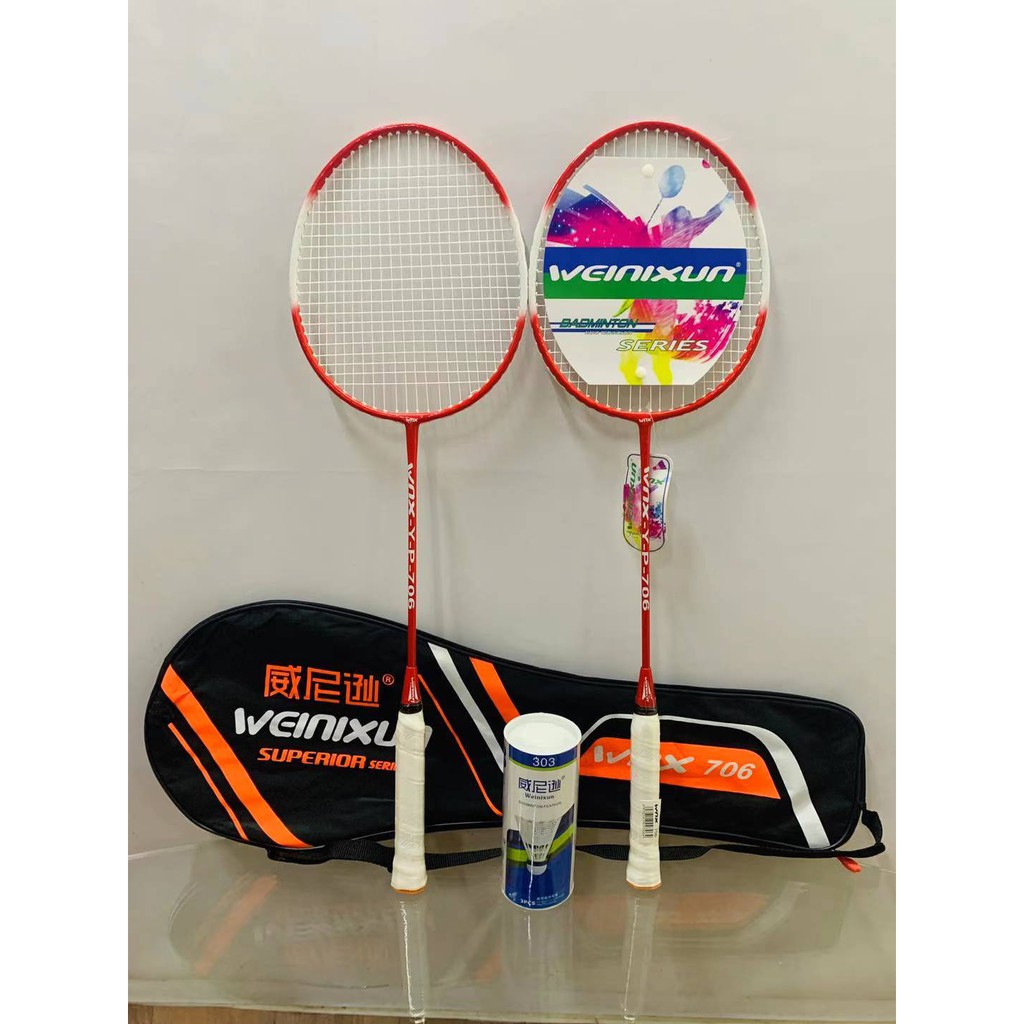 Badminton Racket and Shuttlecock Combo Sports 706# Shopee Philippines