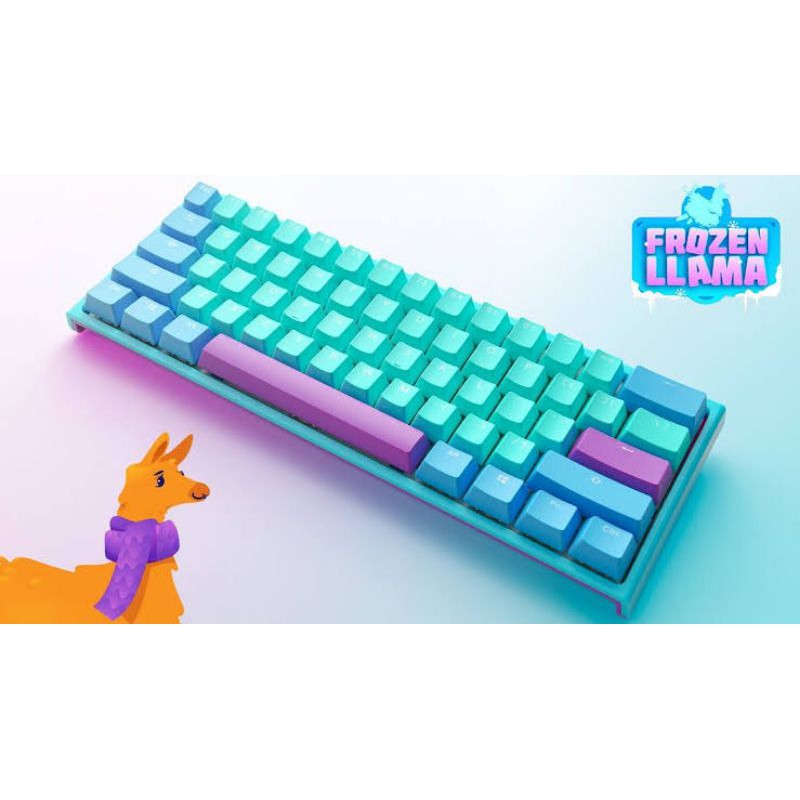 【未使用】Ducky frozen llama keycap
