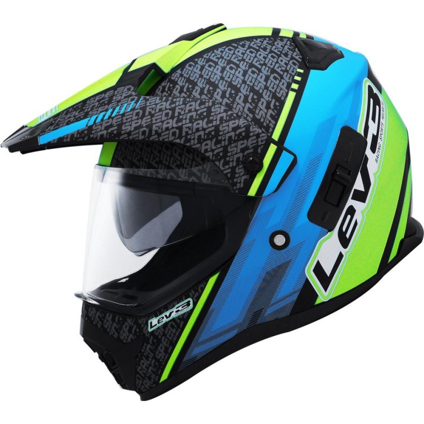 Lev3 motard hot sale helmet