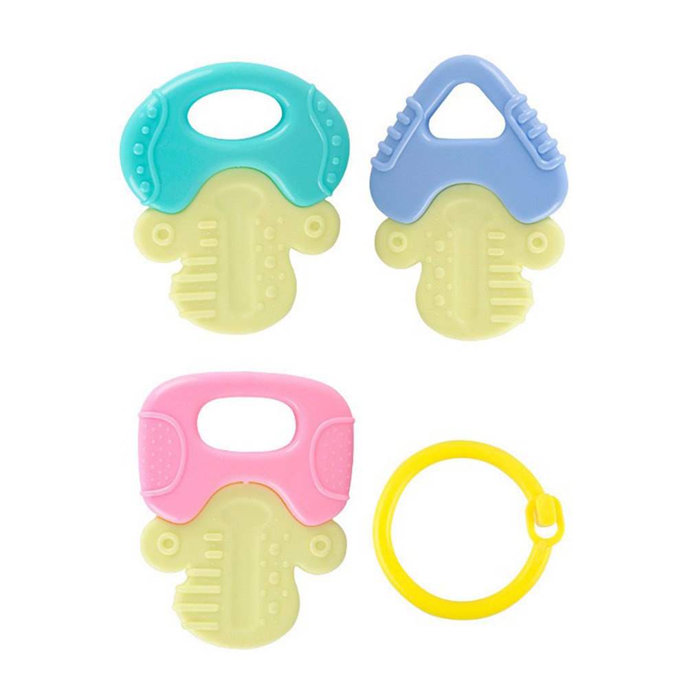 4pcs/set Newborn Rattle Toy Baby Toy Baby Rattle Sound Toy Portable