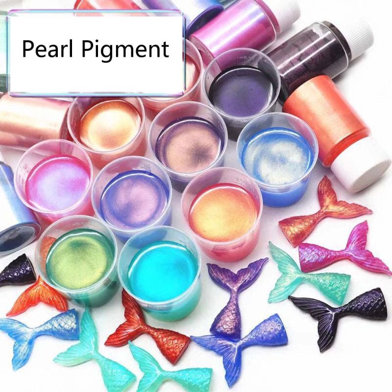3 Color/Set 6 Styles Pearlescent Mica Powder Epoxy Resin Dye Pearl Pigment Jewelry Making 10g 62df9ca4bd7f6a0181881e99 - View #6
