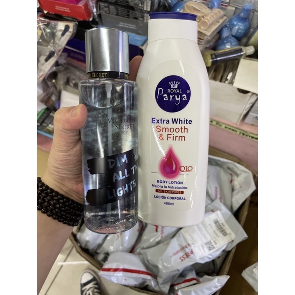 Victoria's Secret Vanilla lace set(lotion +perfume) Shopee