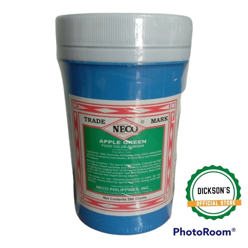 Food Color Neco Egg Yellow, Orange, Apple Green, Strawberry red 500g ...