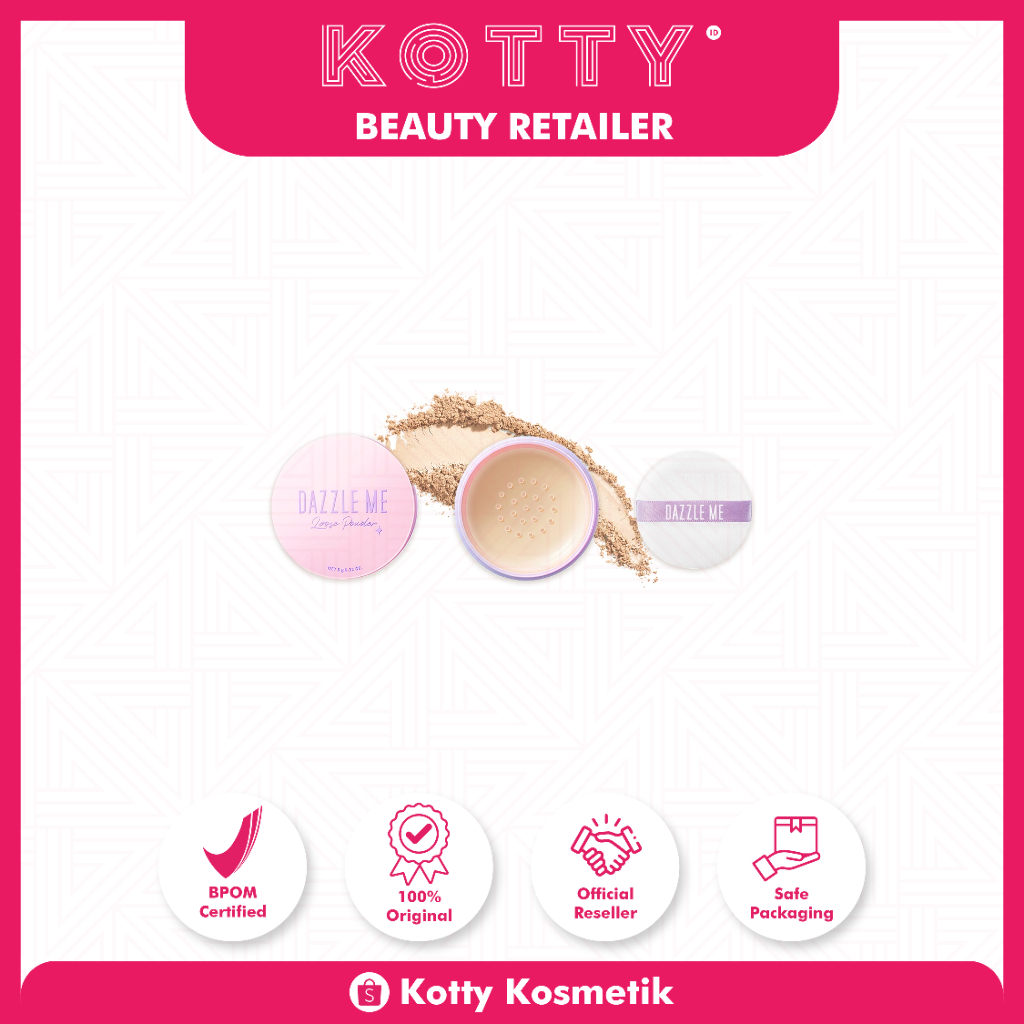 Koty Cosmetics - Always Setting Loose Powderdazzle me | Shopee Philippines