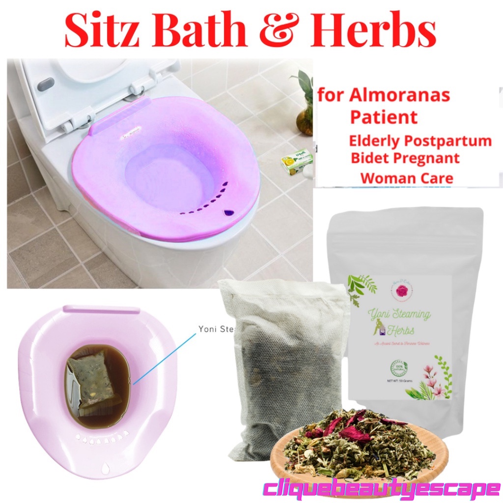 BEST Bundle (Yoni Steam Seat + Yoni Bath Herbs) Soothing Hemorrhoids