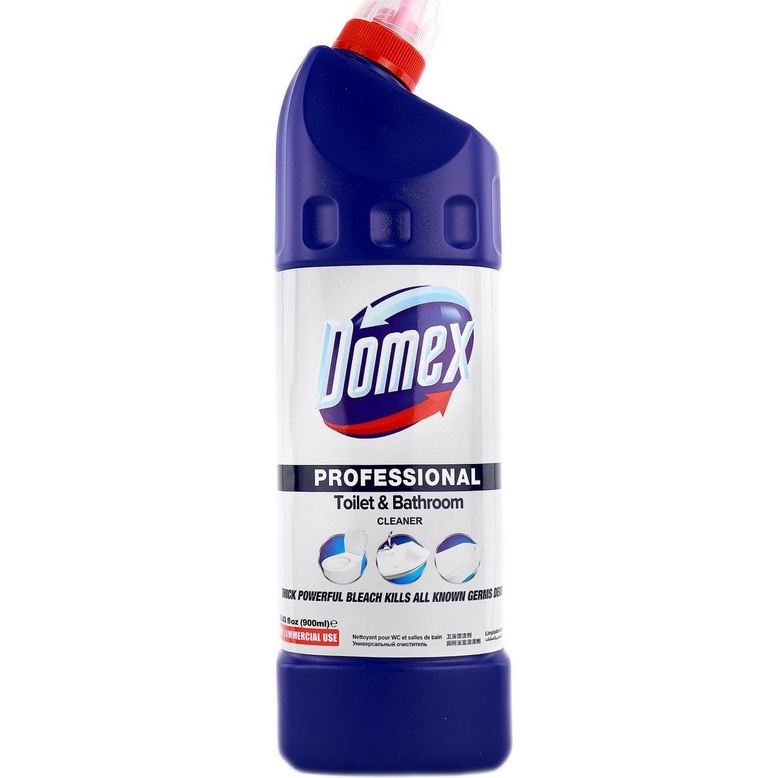 Domex Professional Toilet & Bathroom Cleaner 900 mL | Shopee Philippines
