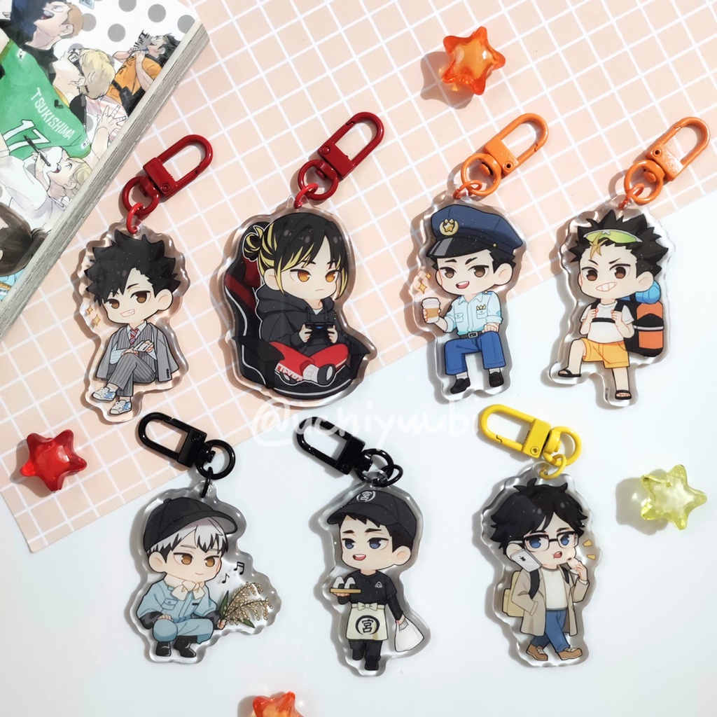 Haikyuu!! Haikyu Timeskip Acrylic Charm Keychain | Shopee Philippines