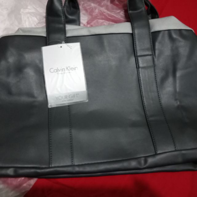 AUTHENTIC CALVIN KLEIN travel bag.📣💯👜 | Shopee Philippines