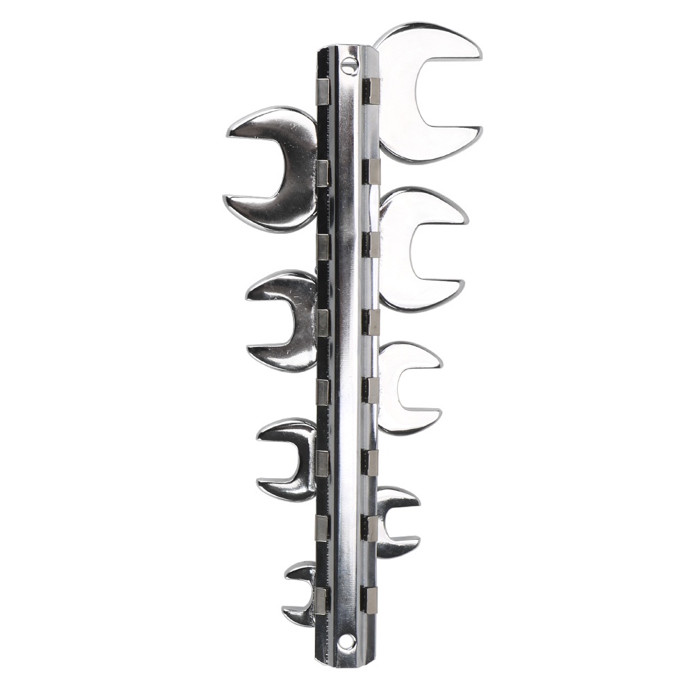 Ratchet Wrench Drive Crowfoot Wrench Set Metric Chrome Plated ...