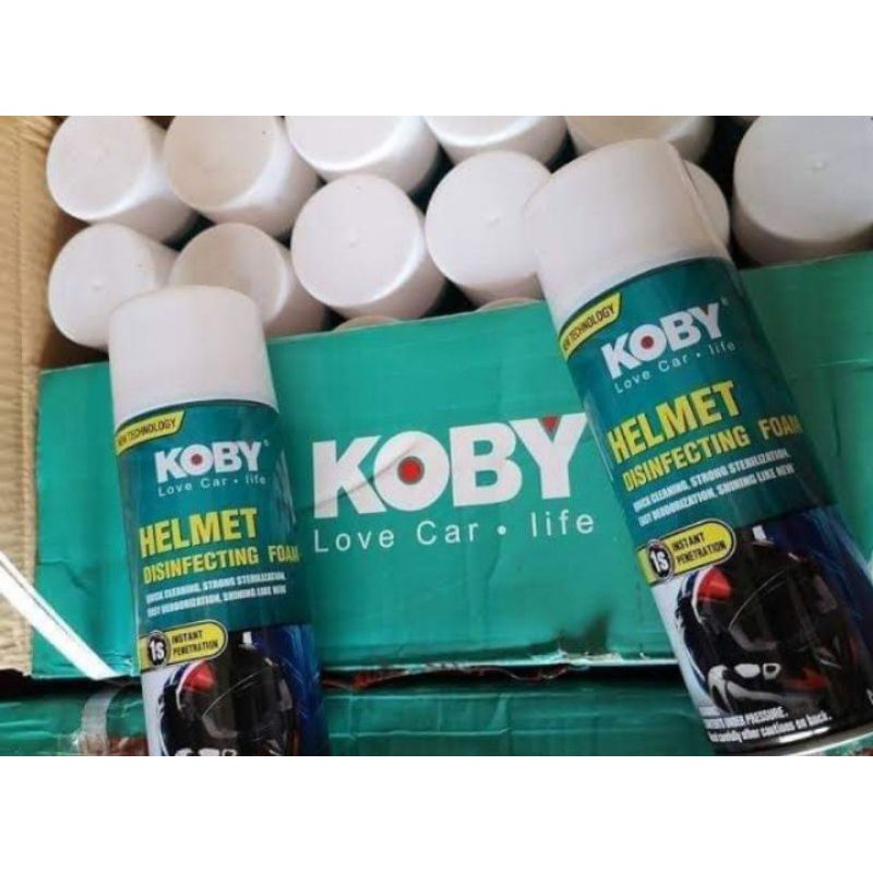 KOBY HELMET DISINFECTANT FOAM | Shopee Philippines