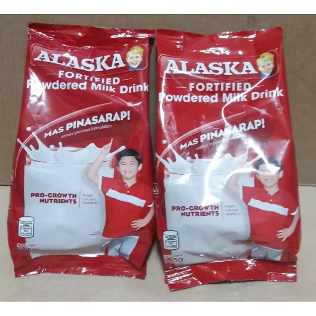 Alaska Fortified Powdered Milk (150g x 2 packs) Shopee Philippines
