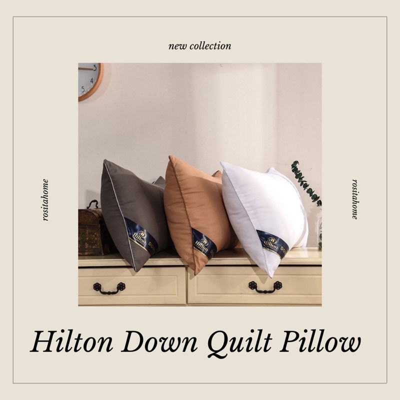 Hilton Hotel Pillow (48x74cm Queen Size) Shopee Philippines