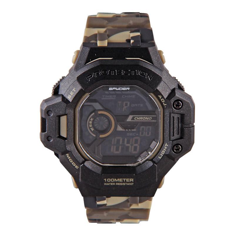 Spyder Watch Barren Col. 2 (Black/Green Camo) | Shopee Philippines
