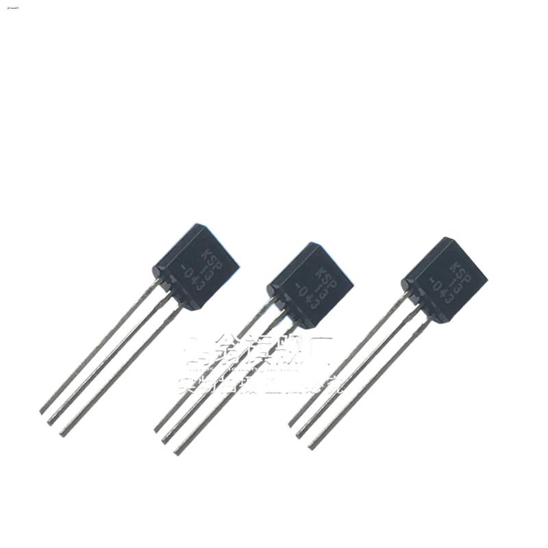 [Crane Weng] KSP13 transistor 0.5A 30V NPN inline transistor package