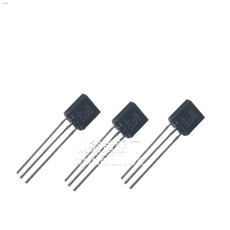 [Crane Weng] KSP13 transistor 0.5A 30V NPN in-line transistor package ...