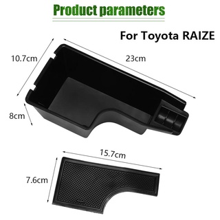 Car Armrest Box Storage Center Console Storage Box For Raize/Rise ...