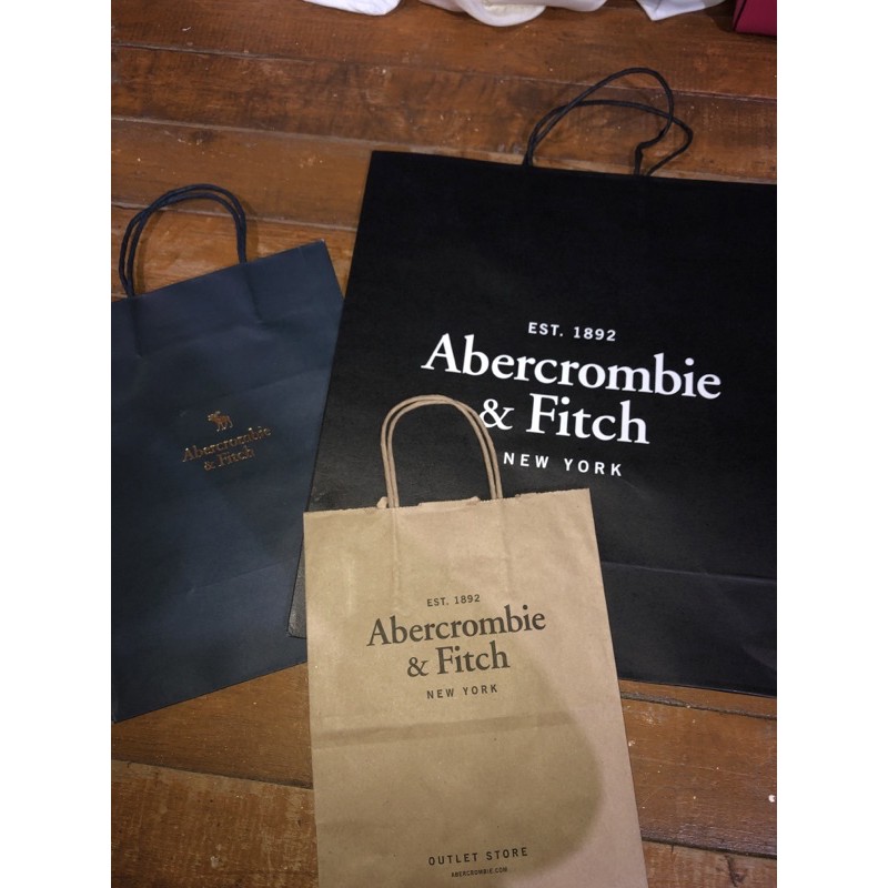 Abercrombie and Fitch Branded Paper bags Shopee Philippines