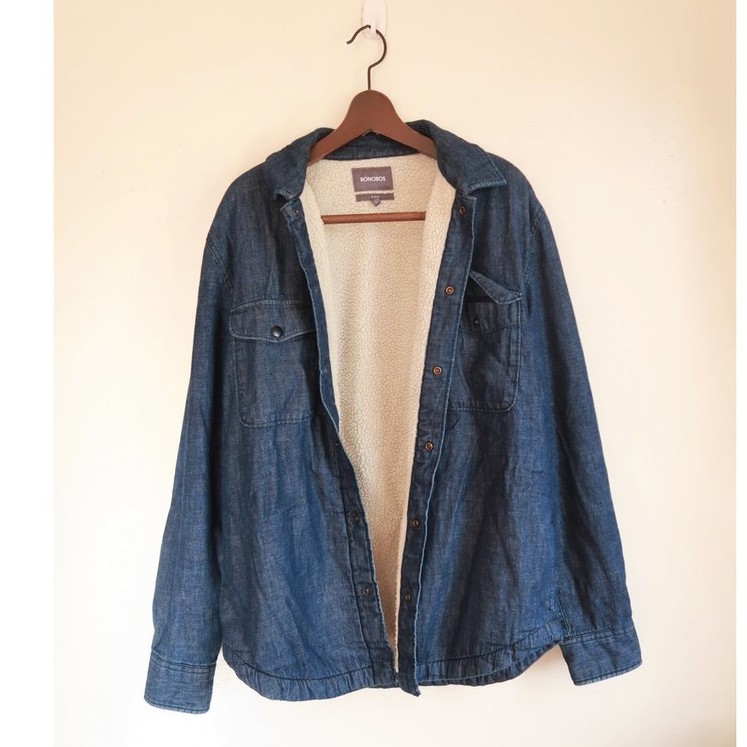 Bonobos denim outlet jacket